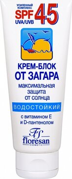 Флоресан Крем-блок от загара SPF45 ф-113 60мл N 1