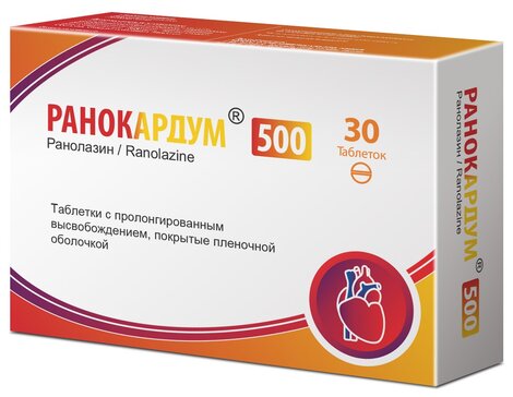 Ранокардум табл п/о  пролонг. 500мг N 30