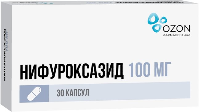 Нифуроксазид Озон капс 100мг N 30