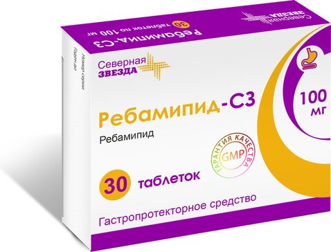 Ребамипид тб 100мг N 90