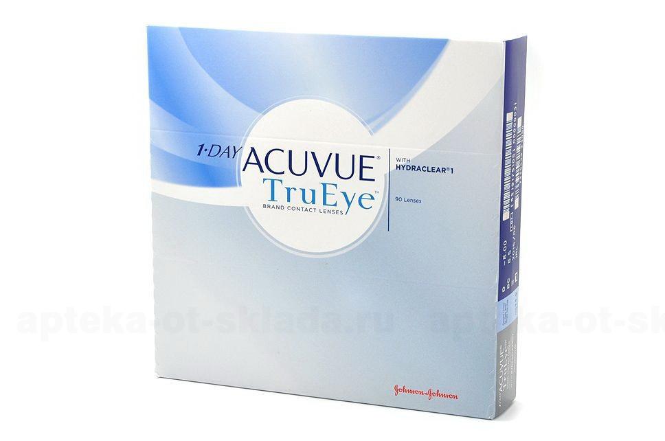 Линзы контактные 1 Day Acuvue TruEye 9.0/ -3.00 N 90