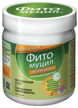 Фитомуцил норм плюс порошок банка 180г N 1
