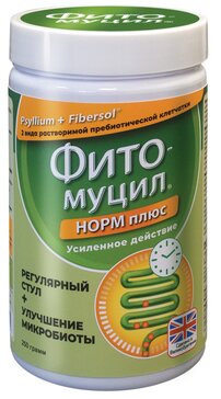 Фитомуцил норм плюс порошок банка 250г N 1