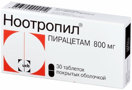 Ноотропил тб п/о плен 0.8г N 30