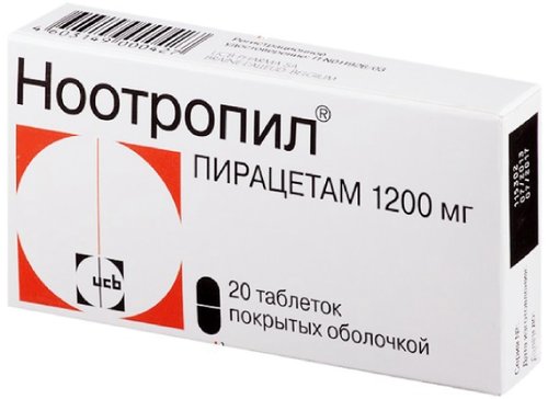 Ноотропил тб п/о плен 1200мг N 20