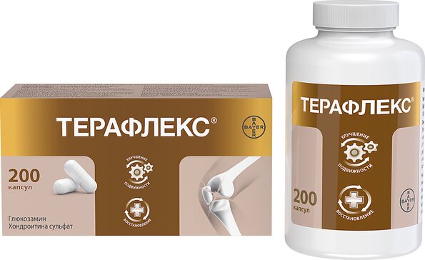 Терафлекс капс 500мг+400мг n200