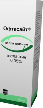 Офтасайт капли глазные 0.05% фл-кап 10мл N 1