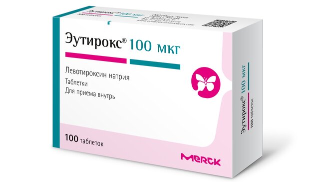 Эутирокс тб 100мкг N 100