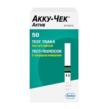 Тест-полоски Accu-Chek Active N 50