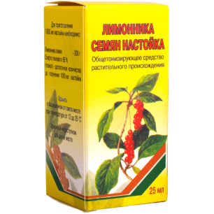 Лимонника семян настойка фл 25 мл
