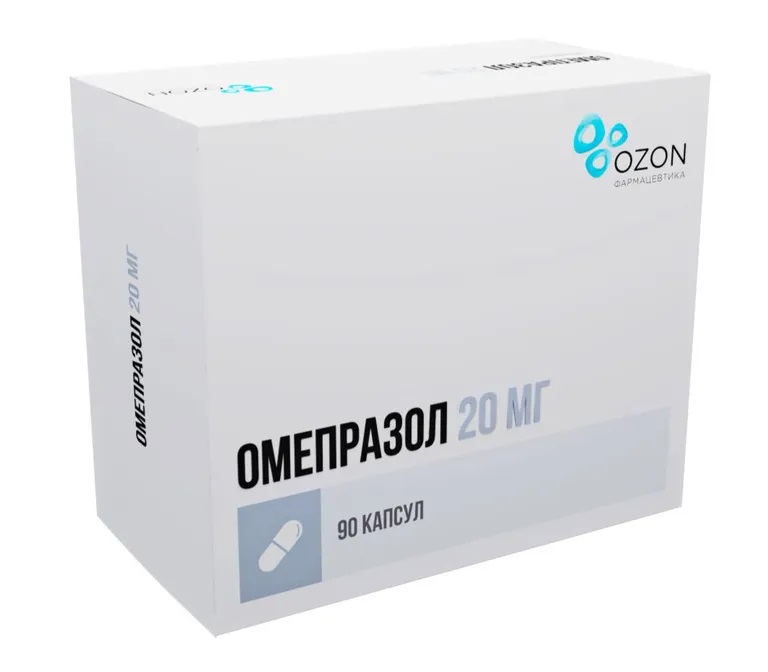 Омепразол капс киш.раств 20мг n90