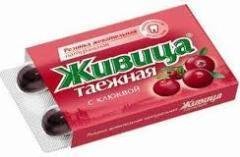 Живица таежная с клюквой жеват резинка N 5