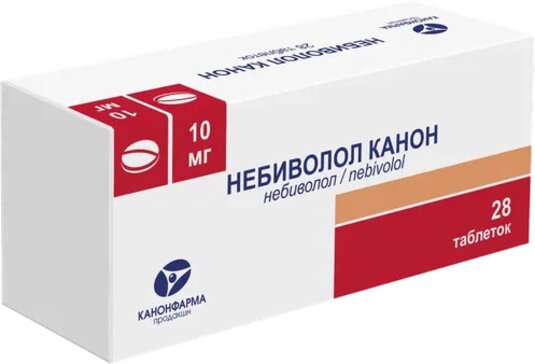 Небиволол Канон тб 10мг N 28
