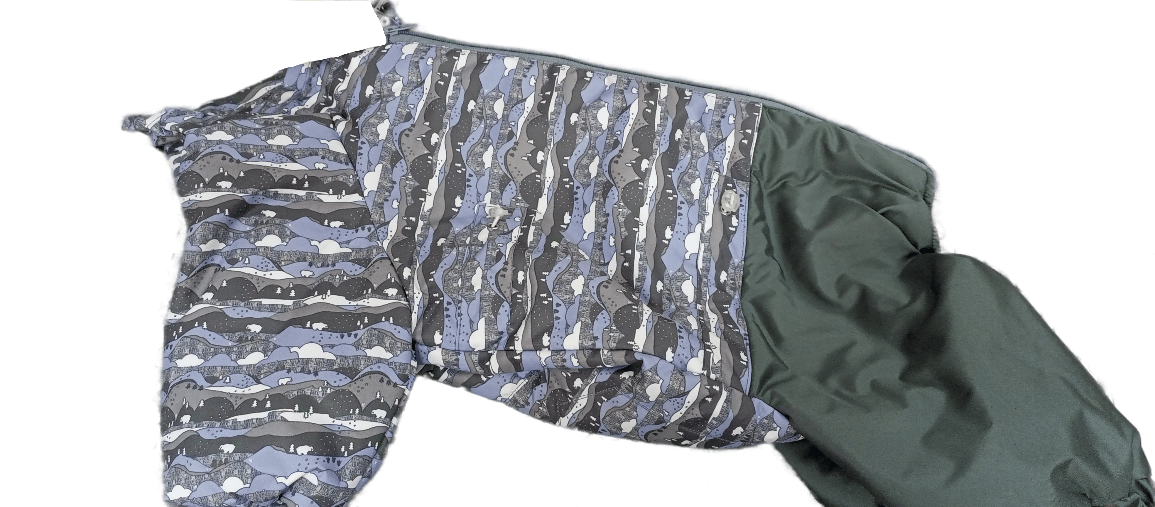 Комбинезон зимний универсальный для собак крупных пород умка р.58