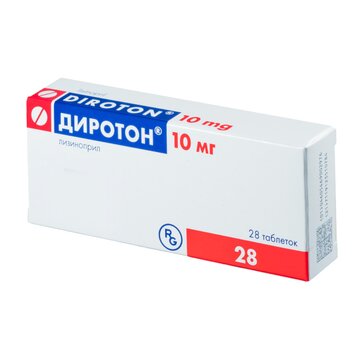 Диротон тб 10мг N 28
