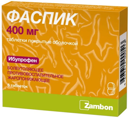 Фаспик табл 400мг N 6