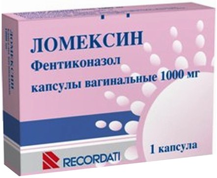 Ломексин капс вагин 1000 мг N 1