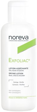 Noreva Эксфолиак лосьон 125мл с высокой концентрацией AHA для лица/тела
