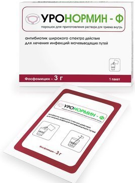 Уронормин-Ф порошок для приг р-ра внутрь 3г пакет