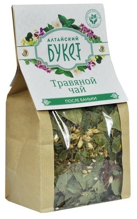 Алтайский букет чай травяной После баньки 80 г N 1