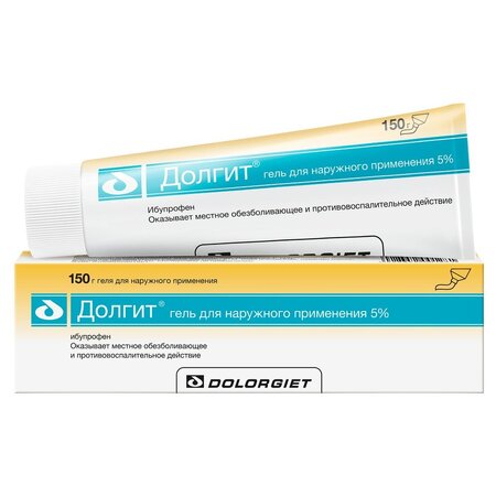 Долгит гель 5% 150г N 1