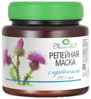 Миролла маска репейная с протеинами 250 мл N 1