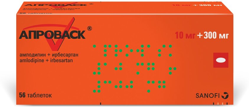 Апроваск тб 10мг +300мг N 56