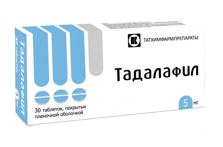 Тадалафил тб п/об пленочной 5мг n30