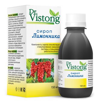 Dr. Vistong сироп лимонника 150 мл N 1