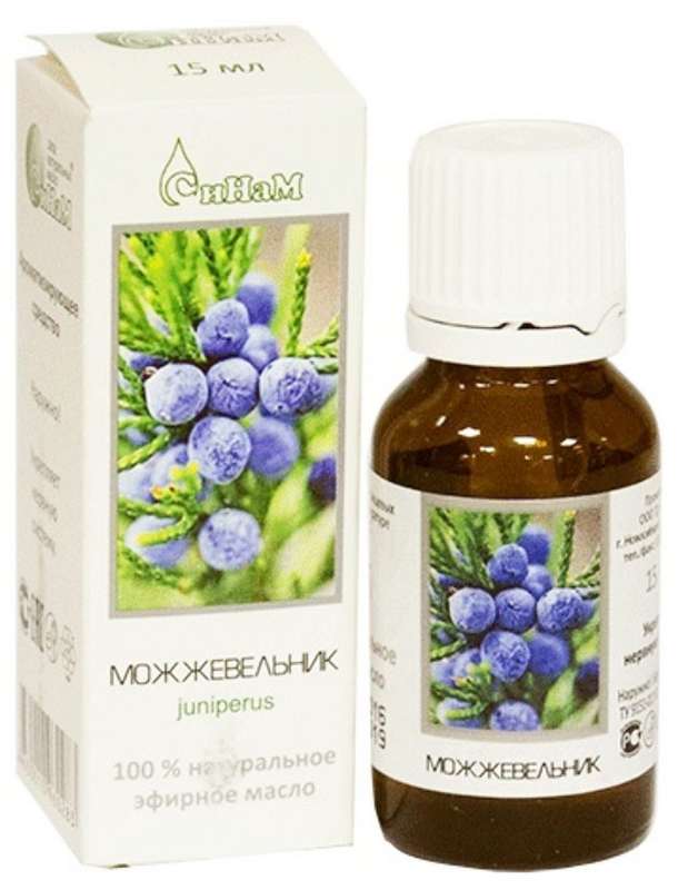 Масло можжевельника эфирное 10мл в инд.уп N 1