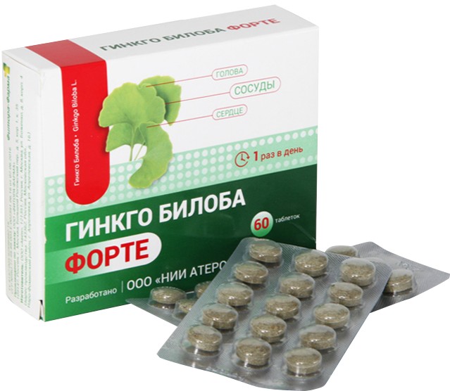 Гинкго Билоба Форте таб N60 Авен