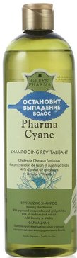 Green Pharma Фармафортицеа шампунь против выпадения волос 500мл хинин вит В