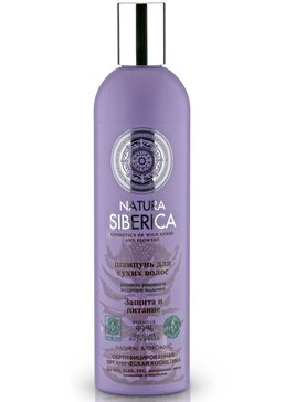 Natura Siberica шампунь для сухих волос защита и питание 400 мл