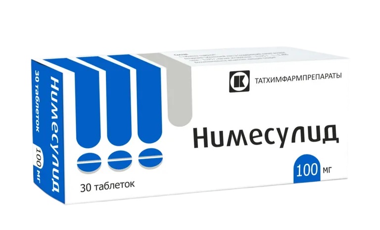 Нимесулид таб 100мг N 30