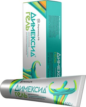 Димексид гель 25% туба 100г N 1