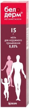 Белодерм мазь 0.05% туба 15г