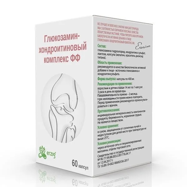 Глюкозамин-хондроитивный комплекс капс N 60