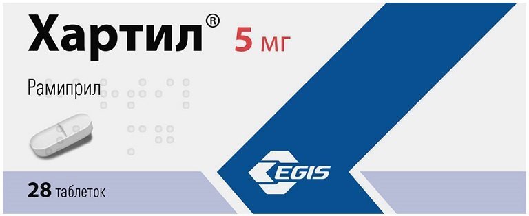 Хартил тб 5мг N 28