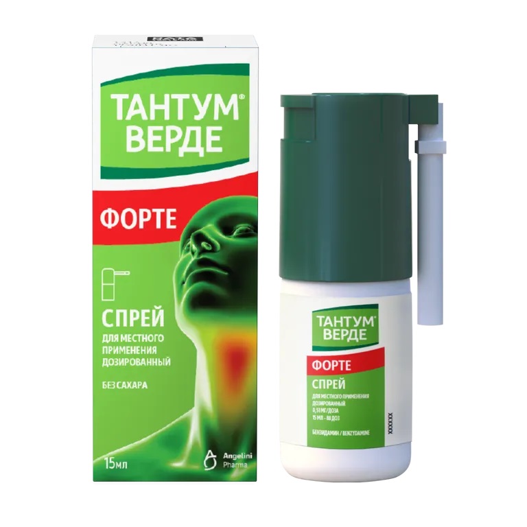 Тантум верде форте спрей 15 мл