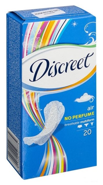 Discreet ежедневные прокладки Alldays Air N 20