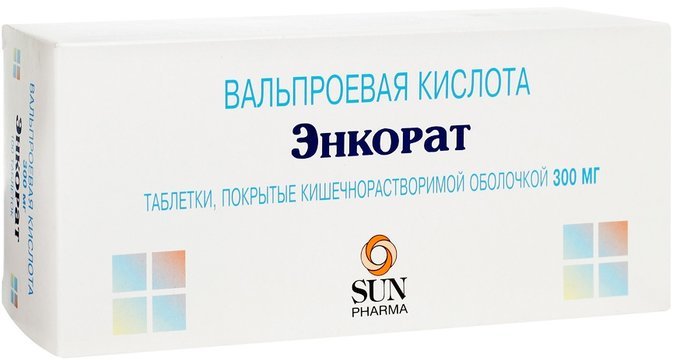 Энкорат таб п/об кишечнораств 300мг N 100