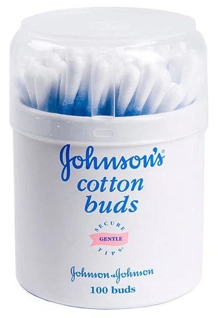 Джонсон ватные палочки банка N 100