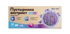 bioforte таб пустырника экстракт премиум 0.45г n30 с магнием