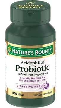 Natures Bounty пробиотик-ацидофилус БАД табл N 100