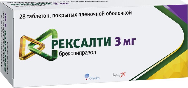 Рексалти тб 3 мг №28