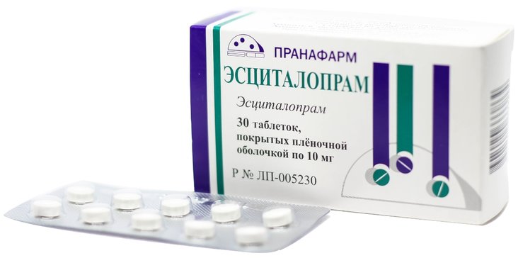 Эсциталопрам таб п/об плен 10 мг N 30