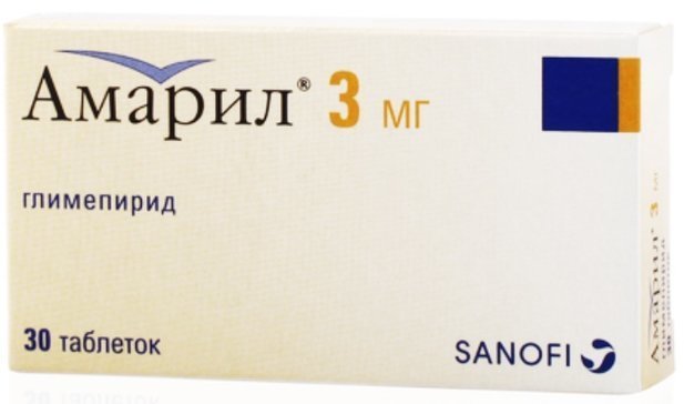 Амарил тб 3мг N 30