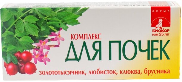 Биокор комплекс для почек БАД драже N 40