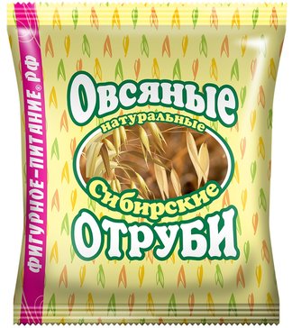 Отруби Сибирские Овсяные натуральные 200г