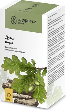 Дуб кора Здоровье пачка 50г